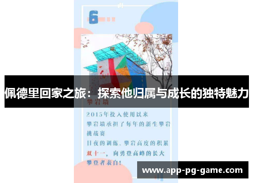 佩德里回家之旅：探索他归属与成长的独特魅力