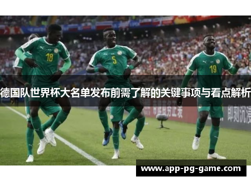 德国队世界杯大名单发布前需了解的关键事项与看点解析