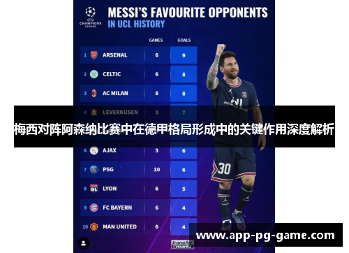 梅西对阵阿森纳比赛中在德甲格局形成中的关键作用深度解析